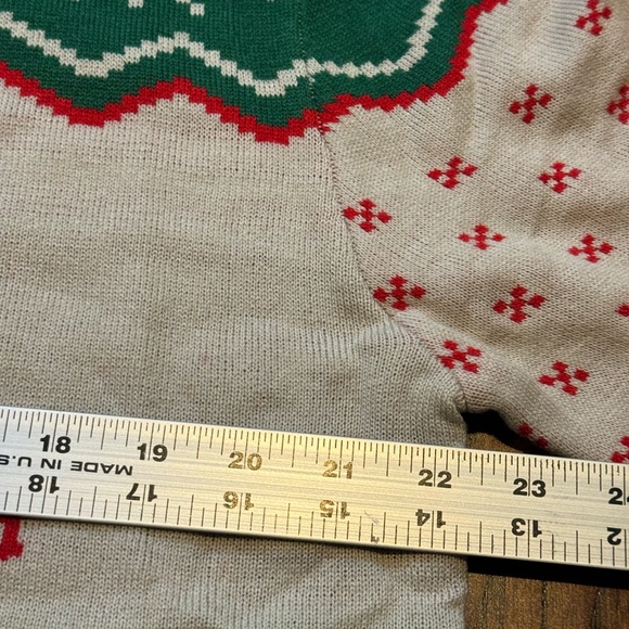 NWT Bioworld ELF Raised By Elves Ugly Christmas Sweater Knit Pullover, Large - Picture 6 of 8